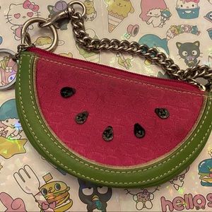 watermelon coach coin purse